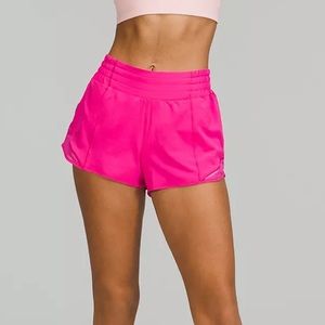 Lululemon Hotty Hot LR Lined Shorts | Sonic Pink